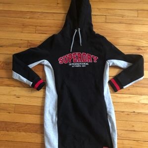 Superdry vintage hooded dress.
